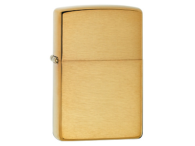 Зажигалка ZIPPO Armor™ с покрытием Brushed Brass (Золотистый)