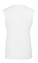 Футболка мужская без рукавов Jazzy 170, белая - Фото 2