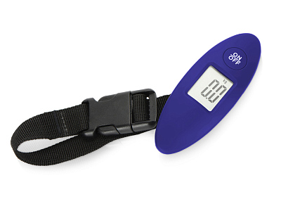 Багажные весы с покрытием soft-touch Gravity (Синий) Багажные весы с покрытием soft-touch Gravity (Синий)