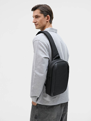 Рюкзак на одно плечо Gravon, черный