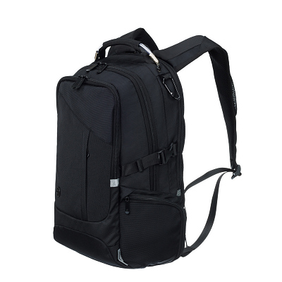Рюкзак TORBER DRIVE с отделением для ноутбука 15.6", чёрный, полиэстер, 32 х 14 х 52 см, 24л