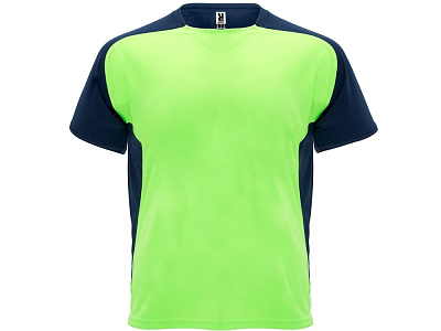 Спортивная футболка Bugatti мужская (Неоновый зеленый/синий нэйви)