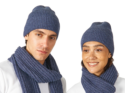 Шапка Nordend (Тёмно-синий меланж)