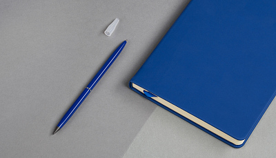 Ручка-вечный карандаш "Split", темно-синий