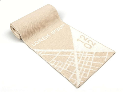 Шарф на заказ Tricksy Rand M полушерсть