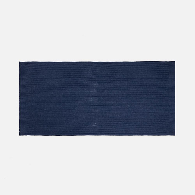 Плед Termoment, синий меланж