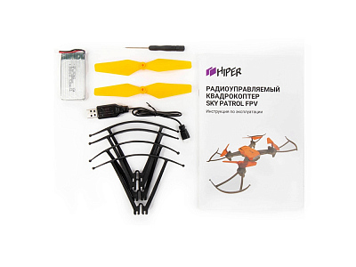 Радиоуправляемый квадрокоптер SKY PATROL FPV
