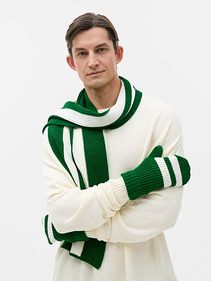 Варежки Winwear, зеленые (глубокий зеленый)