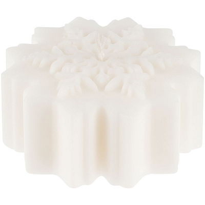 Свеча Snowflame 2, белая, 8 см