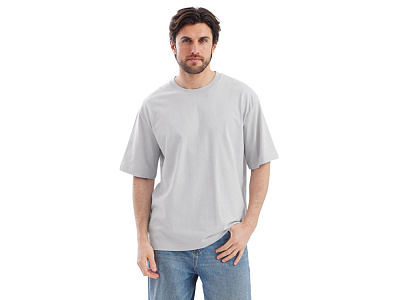 Футболка с пич отделкой Kyoto, унисекс (Жемчужный) Футболка с пич отделкой Kyoto, унисекс (Жемчужный)