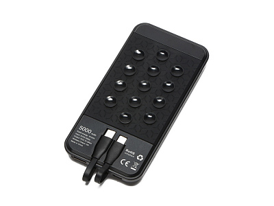 Портативное беспроводное зарядное устройство Octopus Air, 5000 mAh (Чёрный)