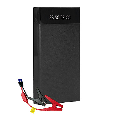 Внешний аккумулятор Jumper со старт-джампером, 6000 Mah, черный (Чёрный)
