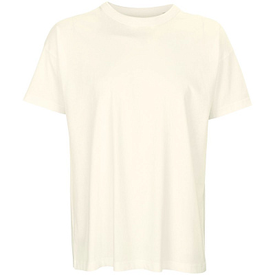 Футболка оверсайз мужская Boxy Men, молочно-белая (Белый)