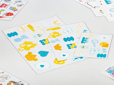 Наклейки UV-DTF Sticker Pack на заказ, M