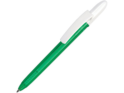 Ручка пластиковая шариковая Fill Color Bis (Зеленый/белый)