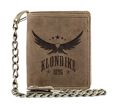 Бумажник KLONDIKE «Wayne Eagle», натуральная кожа в светло-коричневом цвете, 10,5 х 12,5 х 2,5 см (Коричневый)