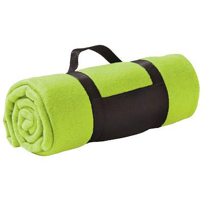 Плед COLOR, 130х150 см, флис 200 гр/м2 (Светло-зеленый)