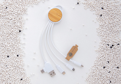 Круглый кабель Ontario 6-в-1 из переработанного пластика RCS