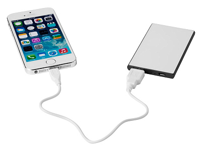 Портативное зарядное устройство Slim Credit Card, 2000 mAh
