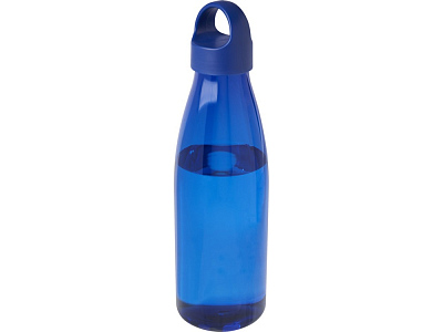 Бутылка для воды из переработанной пластмассы Bergen (Ярко-синий)