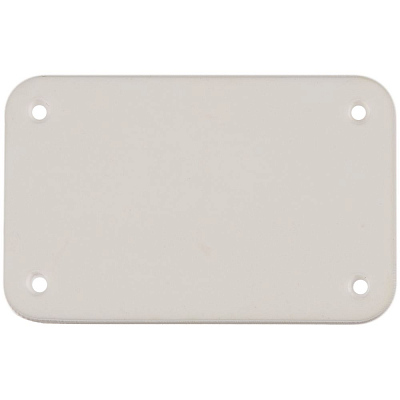 Лейбл из ПВХ Kreta, S  (Белый)