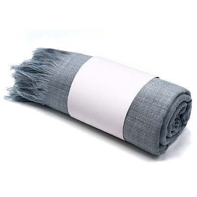 Плед полушерстяной COMFORT   (Светло-серый)