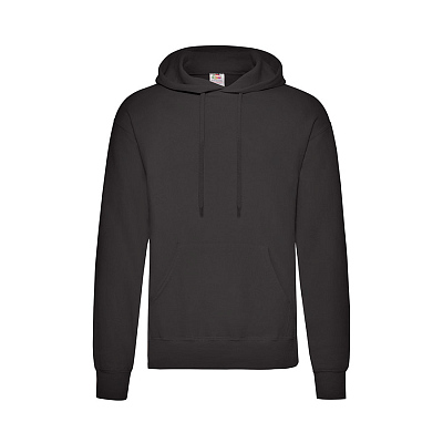 Толстовка с начесом CLASSIC HOODED SWEAT 280 (Чёрный)