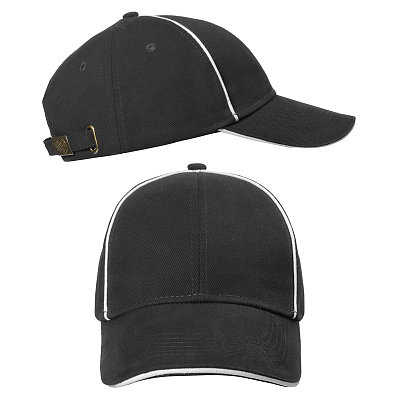 Бейсболки LEADER 206 (Черный) Бейсболки LEADER 206 (Черный)