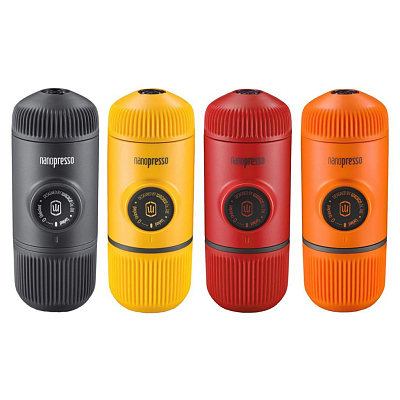 Ручная мини-кофемашина WACACO Nanopresso, красный