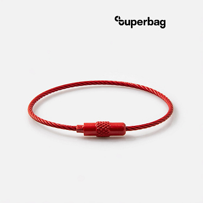 Тросик-кольцо Ring для обвеса, 15см (красный) (Красный)