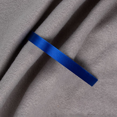 Лента сатиновая Satin 10 S, синяя, 40 см (Синий)