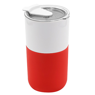 Кружка Funny To Go  (Белый/белый/красный)