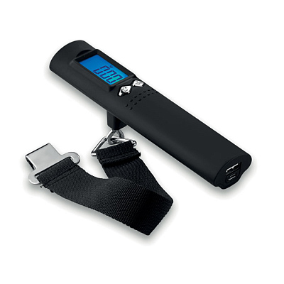 Весы багажные и аккумулятор (Чёрный)