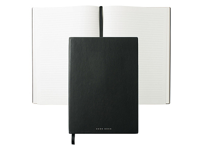 Блокнот А4 Stripe Soft Black (Черный)