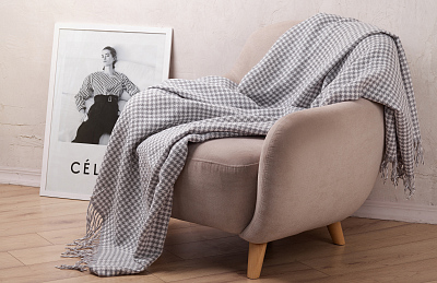 Набор "On the Ritz", серый с белым