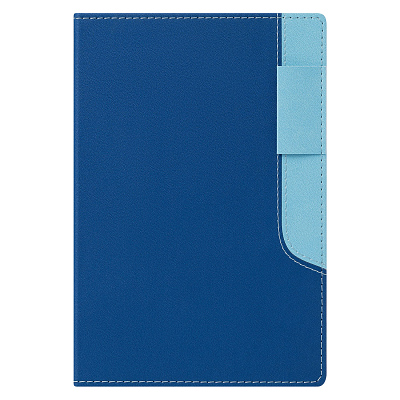 Ежедневник B2Book Medio Wing недатированный, синий (Синий, белый)