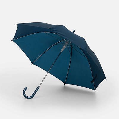 Зонт-трость Promo, темно-синий (Тёмно-синий)