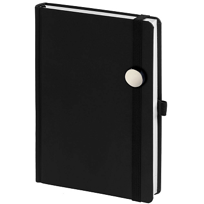 Ежедневник Favor Metal, недатированный, черный (Чёрный)