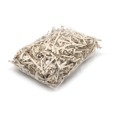 Наполнитель - стружка бумажная 2 мм крафт 100 г. (Бежевый) Наполнитель - стружка бумажная 2 мм крафт 100 г. (Бежевый)