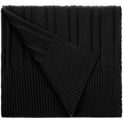 Шарф Knit Beat, черный (Чёрный)