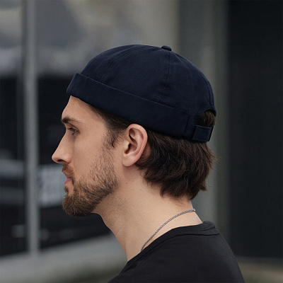 Шапка Docker Hat, унисекс (Тёмно-синий)