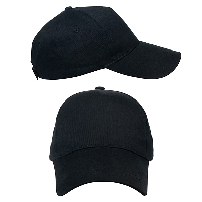 Бейсболки LEADER 70 (Чёрный)