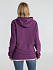 Толстовка с капюшоном унисекс Hoodie, фиолетовый меланж - Фото 7