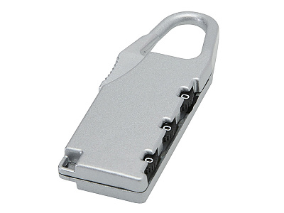 Багажный замок Путешественник (Серебристый)