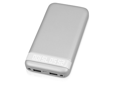 Внешний аккумулятор Argent, 15000 mAh (Серебристый/белый)