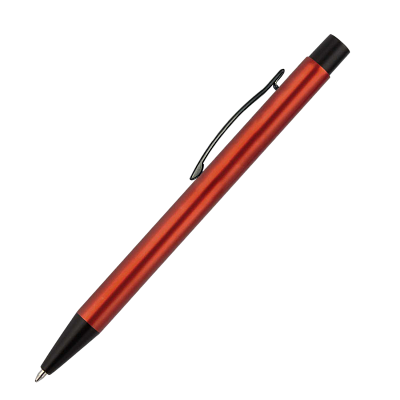 Шариковая ручка Кольт (Colt), оранжевая (Оранжевый, черный)