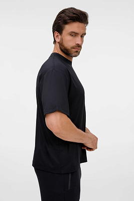 Футболка из бифлекса Morfiss, черная