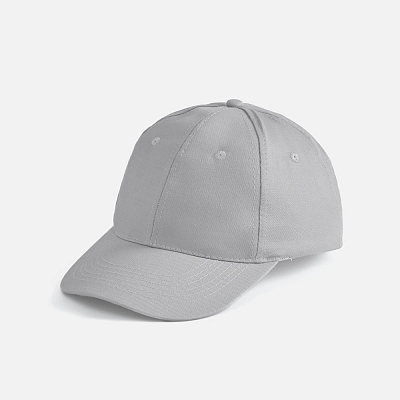 Бейсболка Apollo, серая (Серый)