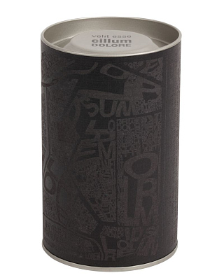 Тубус TeaParty, ver.2, черный