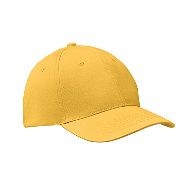 6 panels baseball cap (Желтый)